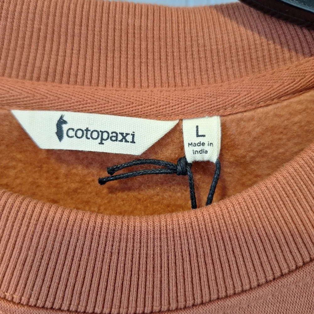 Cotopaxi Sweatshirt Womens Crew Neck Pullover Organic - Picture 7 of 16